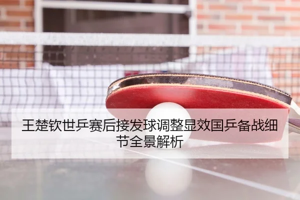 王楚钦世乒赛后接发球调整显效国乒备战细节全景解析